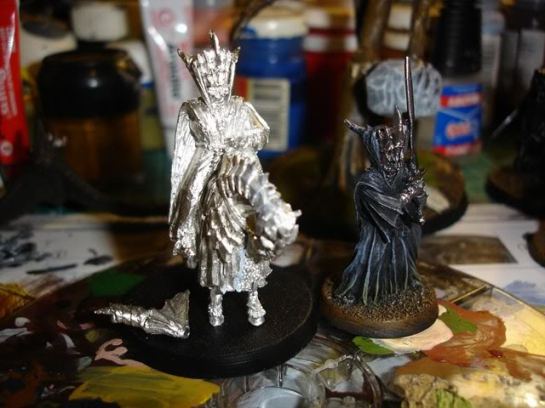 Citadel Lord of the Rings The Mouth of Sauron Foot and Mounted WIP