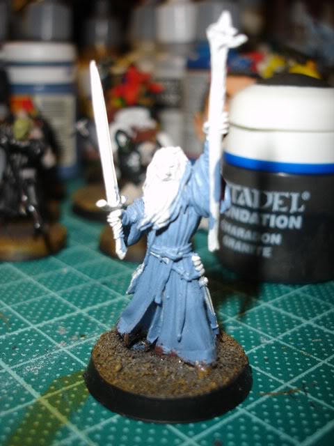 Citadel Lord of the Rings SBG Bridge of Khazad-Dum Gandalf WIP