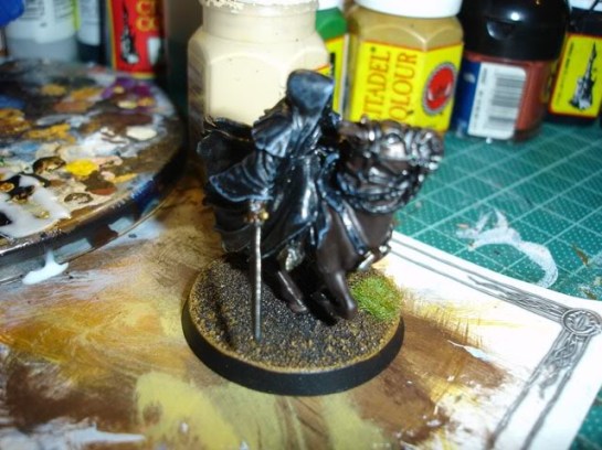 Citadel Lord of the Rings SBG Mounted Ringwraith WIP