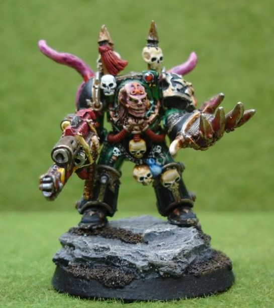 Chaos Plaguemarine Chosen Lord of Nurgle Terminator