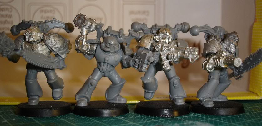 Iron Warriors Chaos Space Marines Work In Progress WIP