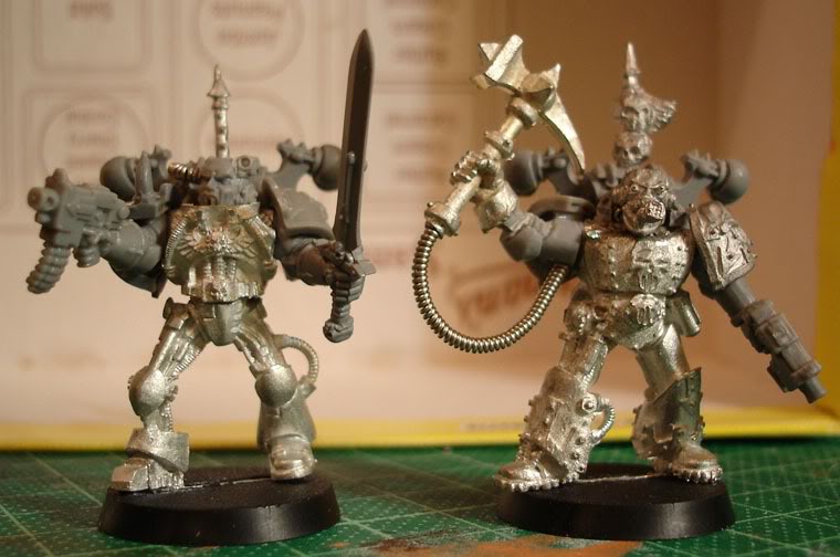 Iron Warriors Chaos Space Marines Work In Progress WIP