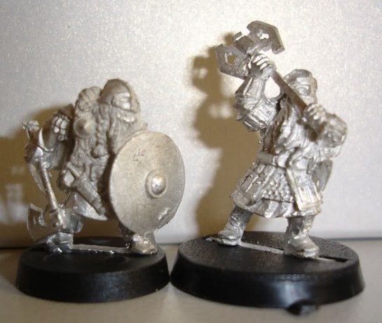 Red Box Games Dwarf Brynjar Gunnar, Citadel Lord of the Rings Khazad Guard