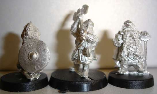 Red Box Games Dwarves Hostrum Hammersmite, Gunnar, Citadel Lord of the Rings Khazad Guard