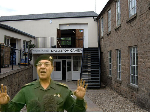 Rob Lane of Maelstrom Games, Mierce Miniatures