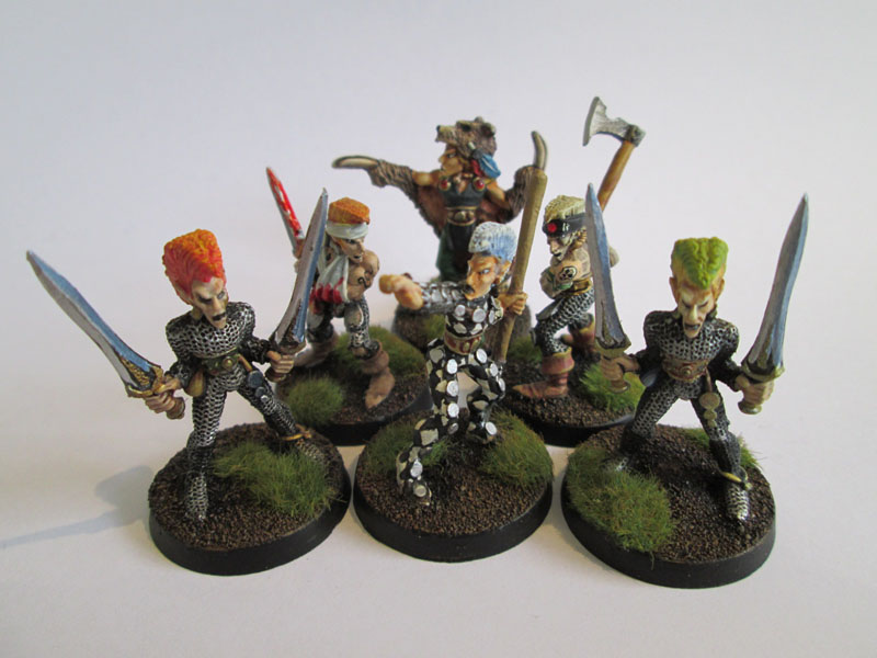 WHFB Warhammer Fantasy Battle 3rd Edition Oldhammer Jes Goodwin Wood Elf Wardancers, Warhammer The Old World, Age of Sigmar