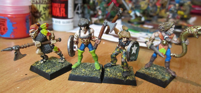 WHFB Warhammer Fantasy Battle 3rd Edition Oldhammer Jes Goodwin Wood Elf Wardancers, Warhammer The Old World, Age of Sigmar