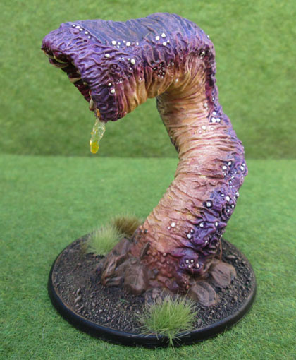 Purple Worm, Reaper Bones 77006: Great Worm