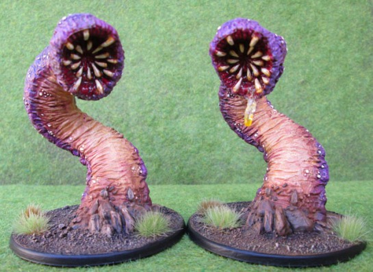 Purple Worms, Reaper Bones 77006: Great Worm