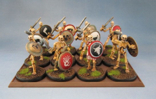 Wargames Foundry "Greek Mythology" Skeletons