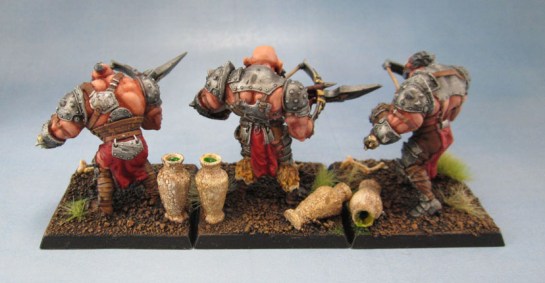 Mantic Ogre Shooters with Heavy Crossbows