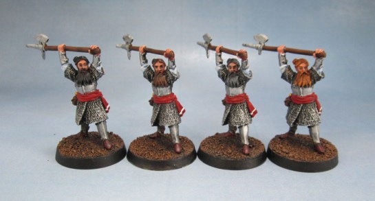 Citadel Miniatures Lord of the Rings Axemen of Lossarnach