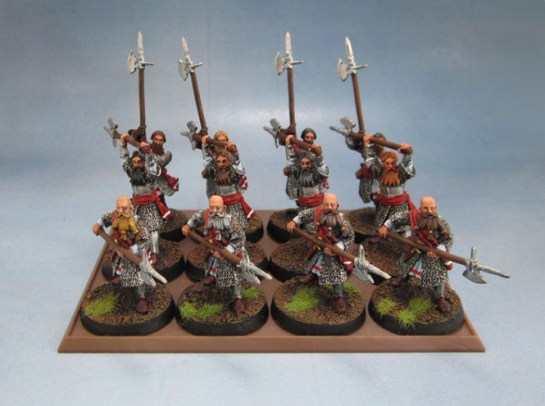 Citadel Miniatures Lord of the Rings Axemen of Lossarnach