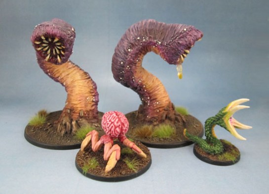 77006: Great Worm, Purple Worm, 77228: Chthon, Grick, 77229: Mind Eater, Intellect Devourer