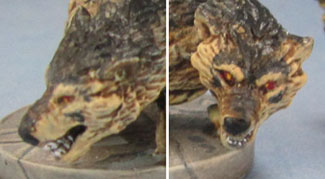 D&D Castle Ravenloft Wolves