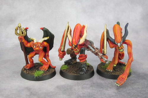 Oldhammer 1988 Realm of Chaos Bloodletters of Khorne, C18 Night Horror Demon