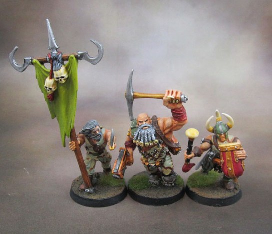 Kitbashed Chaos Cultists, Techno-Barbarians