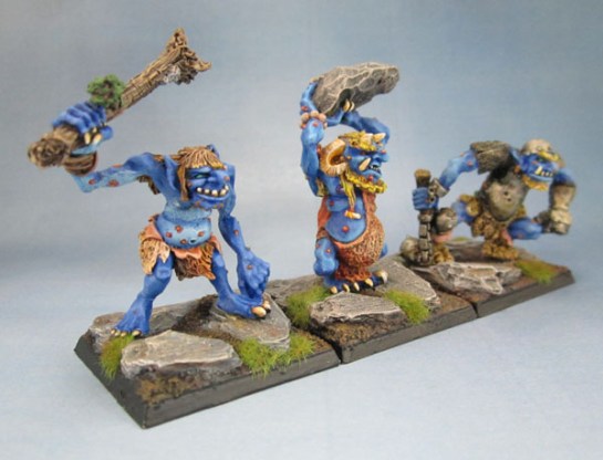 C20 Hill, Cave and Warrior Trolls