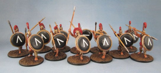 Warlord Games Immortal Miniatures Spartans