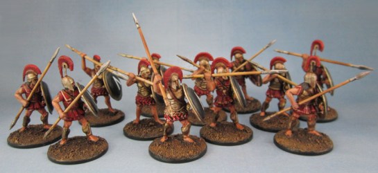 Warlord Games Immortal Miniatures Spartans