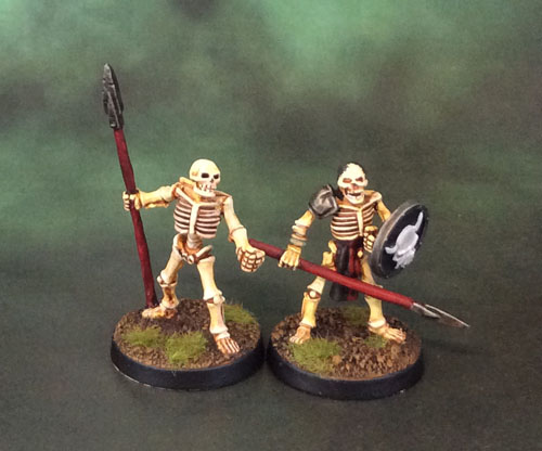 Celtos Fir Bolg Skeleton Spearmen
