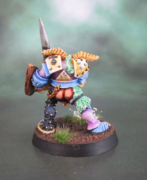 Realm of Chaos Oldhammer Chaos Warrior Champion of Slaanesh.