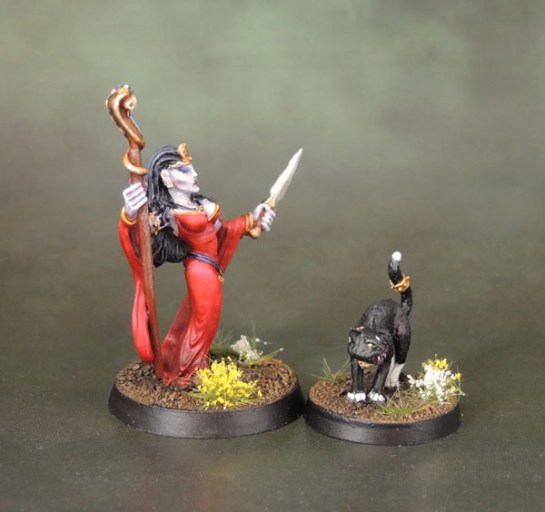 Neferata, Queen of Mysteries and Bastet (2000)