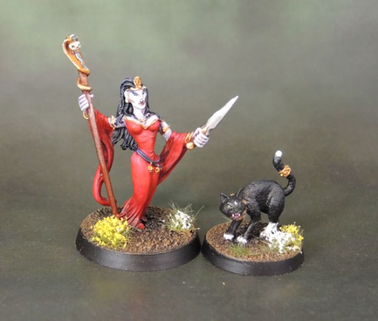 Neferata, Queen of Mysteries and Bastet (2000)