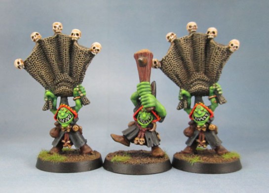 4th Edition WHFB Night Goblin Netter and Clubber Gloomspite Gitz