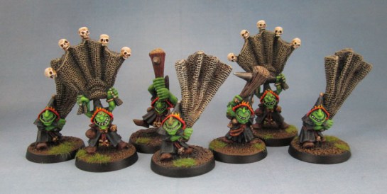 4th Edition WHFB Night Goblin Netter and Clubber Gloomspite Gitz