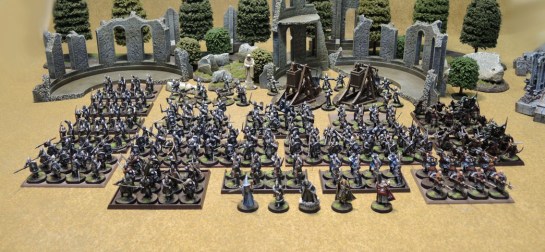 Citadel Miniatures Lord of the Rings Painted Gondor Army