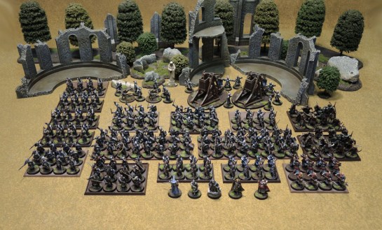 Citadel Miniatures Lord of the Rings Painted Gondor Army