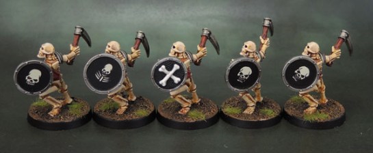 Celtos Fir Bolg Skeleton with Sickles