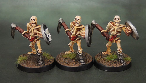 Celtos Fir Bolg Skeleton with Sickles