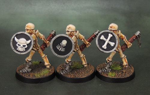 Celtos Fir Bolg Skeleton with Sickles