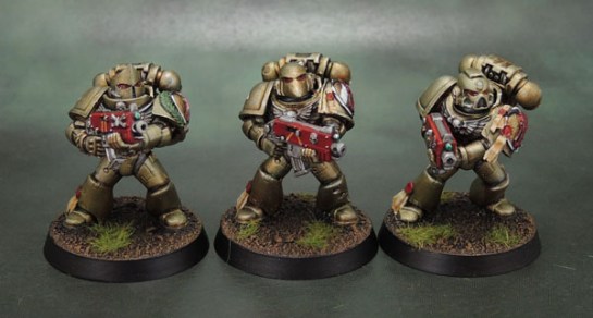 Minotaurs Space Marines, Forge World Minotaurs Shoulder Pad, Anvil Industry Spartan Head