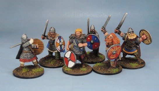 Eureka Miniatures Beowulf the Geat. Wargames Foundry VIK031 Vikings Horvak Sigvaldi & Arnthor Boddason