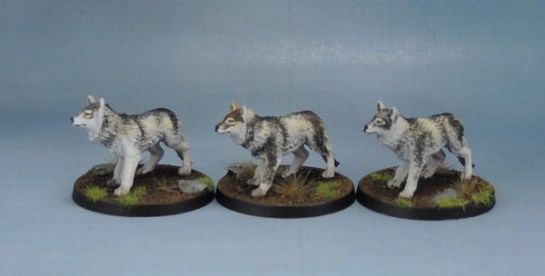 Monolith Games Conan board game Giant Wolves