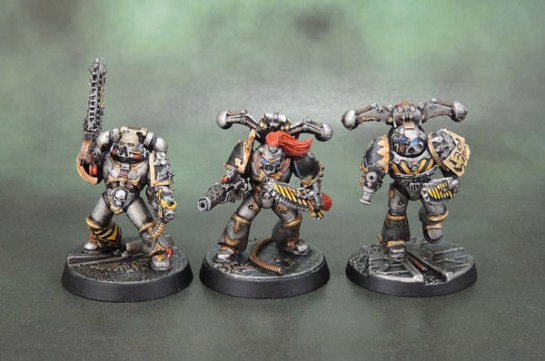 Converted Iron Warriors Chaos Space Marines
