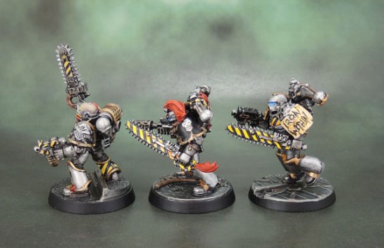 Converted Iron Warriors Chaos Space Marines