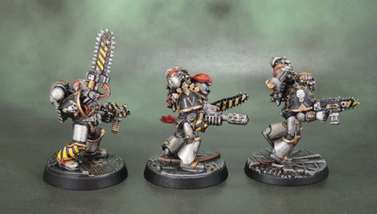 Converted Iron Warriors Chaos Space Marines