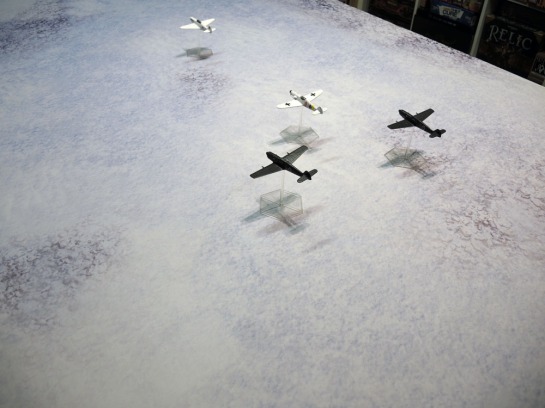 Urbanmatz' 6'x4' Snow Territory Game Mat. Axis & Allies Angels 20, WWII Dogfight, WW2 Dog Fight