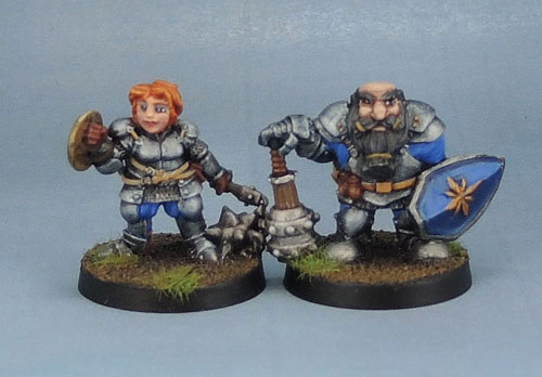 Stonehaven Dwarf Fighter, Stonehaven Dwarf Paladin