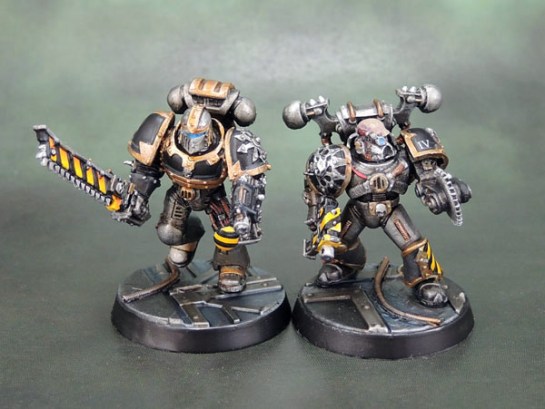 Converted Iron Warriors Chaos Space Marines