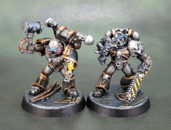 Converted Iron Warriors Chaos Space Marines