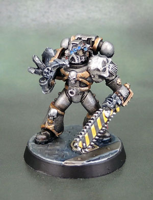 Converted Iron Warriors Chaos Space Marines