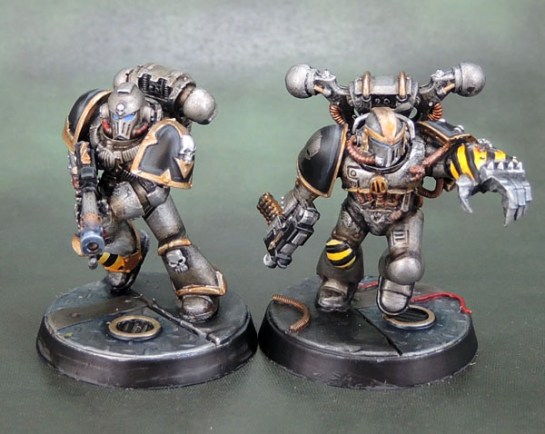 Converted Iron Warriors Chaos Space Marines