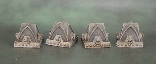 Secret Weapon Miniatures 40k Gothic Dragon's Teeth Tank Traps