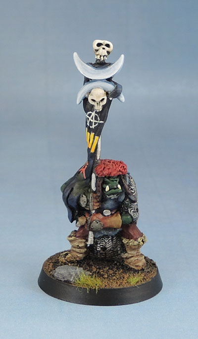 RR18 – Eeza Ugezod’s Mother Crushers’ Standard (Nick Lund, 1985), Oldhammer Citadel Miniatures