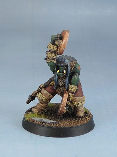 RR18 – Eeza Ugezod’s Mother Crushers’ Standard and Musician (Nick Lund, 1985), Oldhammer Citadel Miniatures